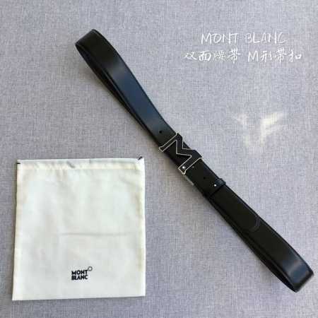 特 万宝龙 专柜在售爆款 感谢客户反馈实拍图，顶级货3.5Cm 自己看细节都有货 码数齐 - 点击图像关闭