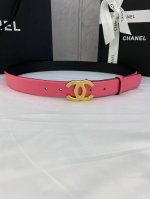 特P180 宽度3.0Cm Chanel （香奈儿）进口柔软小牛皮芯片官方网站链接扫码验证、金 银压砂金属精品钢扣。