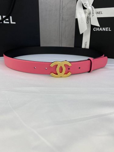 特P180 宽度3.0Cm Chanel （香奈儿）进口柔软小牛皮芯片官方网站链接扫码验证、金 银压砂金属精品钢扣。