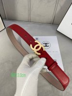 宽度3.0Cm Chanel 香奈儿 特级进口小牛皮内衬原版磨砂底，饰有金 银色花纹金属logo花纹钢扣。