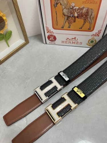 品名：爱马仕.HermèS 原单 材质：原单牛皮腰带 百分百头层牛皮腰带保证真皮，24K纯钢扣，专柜原单品质、做工精细，时尚大牌，送人自用首选 包装： 请认准如
