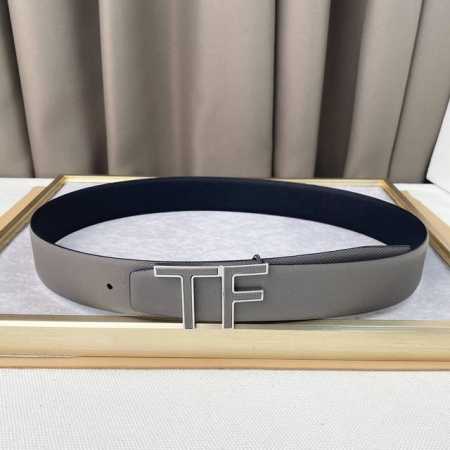 Ptf头层牛皮压鳄鱼纹 荔枝纹 手掌纹tf扣皮带 男士们所需的高级精品配饰 为大家带来一款渠道牛货！ 3.8Cm - 点击图像关闭
