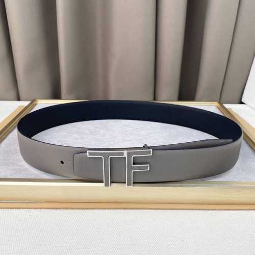 Ptf头层牛皮压鳄鱼纹 荔枝纹 手掌纹tf扣皮带 男士们所需的高级精品配饰 为大家带来一款渠道牛货！ 3.8Cm