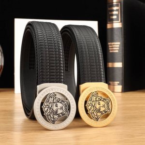 特 范思哲自动秘原单高端品质宽度3.5自动精美钢扣头意大利进口头层原版花纹纹理消晰真实感超强打造全新的视觉3D郊果高档客户入手送礼自用佳品 长度100一125创