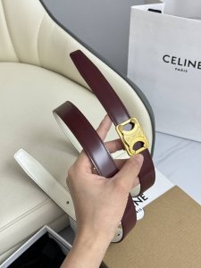特 P190 赛琳女装原单新款宽度:2.5Cm精品凯旋门铜扣，正品复刻进口精选优质头层小牛皮，全粒面小牛皮，比拼正品无压力，看图即知皮质，好货不多说。
