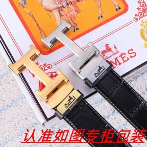 品名：爱马仕...腰带自动带 材料：百分百头层牛皮，保证真皮。24K纯钢扣双面可用专柜同等质量， 送人自用首选 包装： 请认准如图专柜包装，赠送打孔器，银联发票