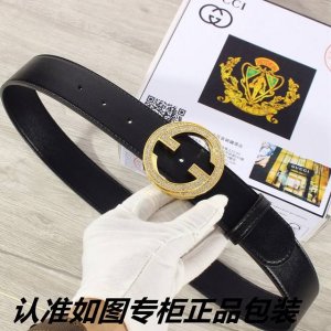 品名：古奇.Gu…Cci镶钻 型号：认准如图专柜包装，赠送打孔器 材料：百分百头层牛皮，保证真皮。24K镶钻钢扣专柜同等质量， 送人自用首选 D