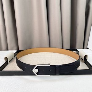 特 。 爱马仕针式扣Togo男士皮带，爱马仕3.5双头层牛仔配饰腰带。