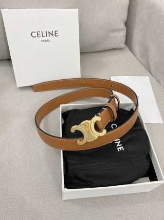 特 Celine.赛琳 全套包装 女神必备原单腰带，火爆款式，原厂小牛皮制作，上身效果舒适，时尚百搭，宽度2.5Cm - 点击图像关闭