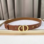Ior 23Dior标志经典款. 3.0Cm精品 戴妃格纹腰带 百搭经典