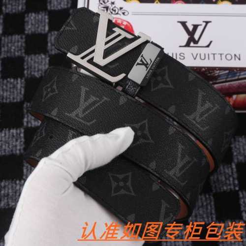 品名：Lv 路易斯登 原单 材料：百分百头层牛皮，保证真皮。专柜原单品质、做工精细，送人自用首选 包装： 请认准如图专柜包装，赠送打孔器，银联发票，宽度3.8C