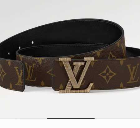 Lv.路易威登 全套包装 原版品质 代工厂货品 40Mm宽度 正品一体铸造五金钢扣，原厂皮料 双面原厂定制面料，区别市场货 - 点击图像关闭