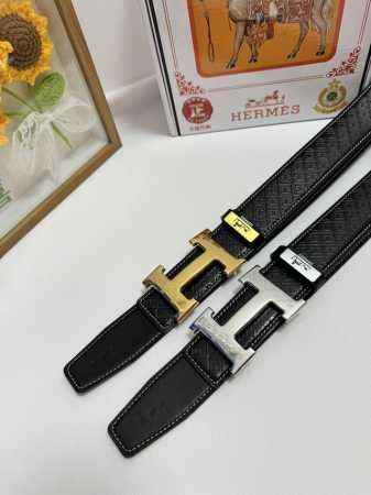 品名：爱马仕.Hermès 原单 材质：原单牛皮腰带 百分百头层牛皮腰带保证真皮，24K纯钢扣，专柜原单品质、做工精细，时尚大牌，送人自用首选 包装： 请认准如 - 点击图像关闭