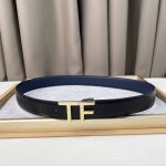 男士Tf 汤尼.福特 牛皮。柔软细腻，百搭大方，宽3.5Cm 、 官网同步，纯铜五金，可裁剪设计！