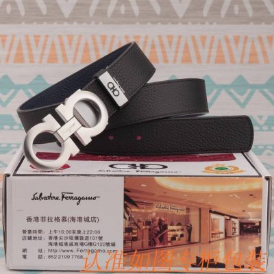 男款腰带：菲拉格幕原单牛皮腰带 男款皮带：材质百分百头层牛皮腰带保证真皮皮带，专柜原单品质、做工精细，时尚大牌，送人自用首选包装： 请认准如图专柜包装赠送打孔器