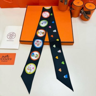 Hermes 爱马仕限量午茶时光丝巾 Tea Time Twilly店里一到必收的限量款式