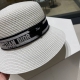 Dior迪奥 新款织带草编草帽礼帽细节控 简约大方 百搭单品 出街首选 新款帽型超美腻