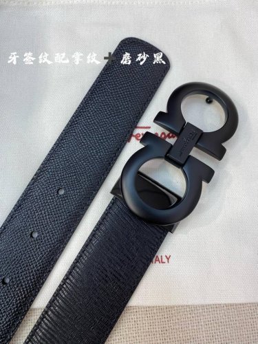 Sf3.5Cm高级定制款男士皮带 ，双面进口牛皮，自行选择搭配 真材实料 很有质感 时尚经典不失风范 可自行裁剪 ！