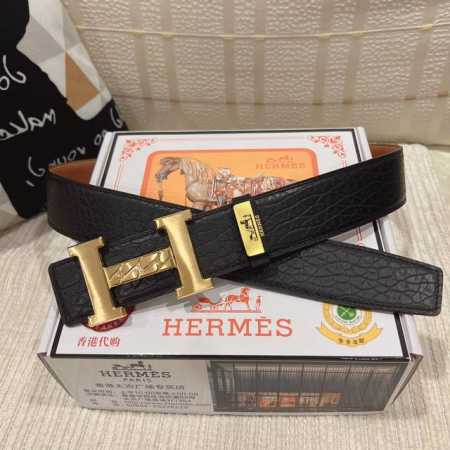 品名：爱马仕.Hermès 原单 材质：原单牛皮腰带 百分百头层牛皮腰带保证真皮，24K纯钢扣，专柜原单品质、做工精细，时尚大牌，送人自用首选 包装： 请认准如 - 点击图像关闭