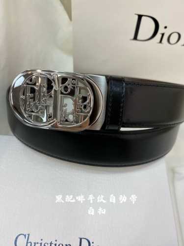 特 迪奥男士自动腰带- 宽度35Mm316精品钢扣 精工打造 手感柔软 可以裁剪