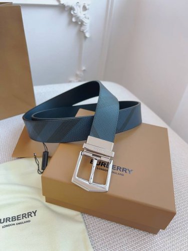 特 Burberry博柏利原厂皮料，格纹黑色牛皮 品质毋庸置疑 尺寸3.5厘米