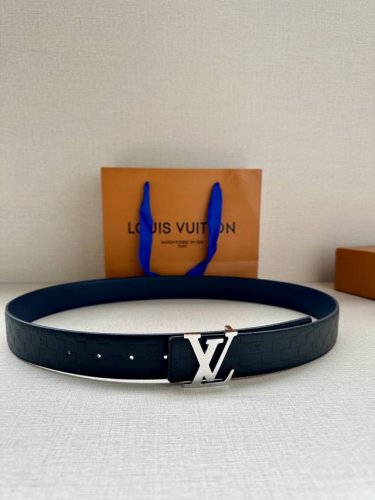 特P180 宽 Lv Heritage 双面进口头层牛皮压格腰带 以抛光工艺淬炼新款 Lv 搭扣微弧 为考究人士带来赠礼佳选120