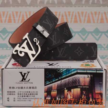 男款腰带：Lv 路易威登原单牛皮腰带 男款皮带：材质百分百头层牛皮腰带保证真皮皮带，专柜原单品质、做工精细，时尚大牌，送人自用首选包装： 请认准如图专柜包装赠送 - 点击图像关闭