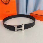 爱马仕 Hermes 38Mm腰帶 精钢五金 搭配togo皮，双面可用，