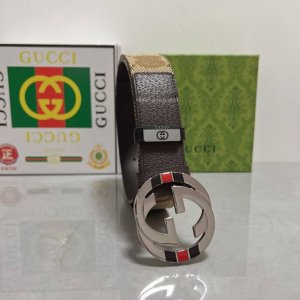 品名：古奇.Gu...Ci 原单 P200 材质：原单牛皮腰带 百分百头层牛皮腰带保证真皮，24K纯钢扣，专柜原单品质、做工精细，时尚大牌，送人自用首选 包装：