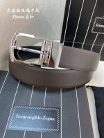 Ermenegildozegna-專櫃在售 原版五金開模 双面牛皮 手感柔軟 寬度35Mm 長度可剪