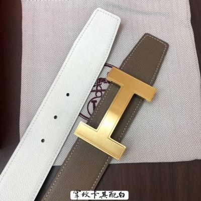 Hermes-38Mm 爱马仕专柜同步 进Epsom双面小牛皮 精钢精品五金 双面可用