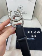 特 香奈儿 原单货品 宽度3.0Cm 双面原厂小牛皮，皮质柔软 细腻，手感好。多种扣头可选 ，精细做工。上身效果非常好
