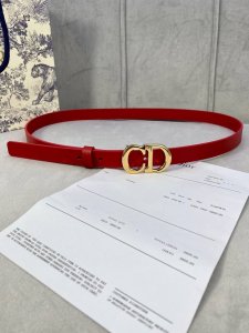 宽度2.0Cm Dior 迪奧 爆款平面無線帶身 Saddle进口小牛皮带身 金属“Cd”标志 採用進口雙面頭層牛皮