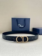 特 宽度3.5Cm Dior 这款腰带巧妙融合优雅与时尚，彰显 Dior 的精湛工艺。采用头层牛皮精心制作，饰以 Kumo 藤格纹，以全新方式呈现经典图案。腰带