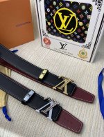 品名：Lv..路易..威登原单 材质：原单牛皮腰带 百分百头层牛皮腰带保证真皮，24K纯钢扣，专柜原单品质、做工精细，时尚大牌，送人自用首选 包