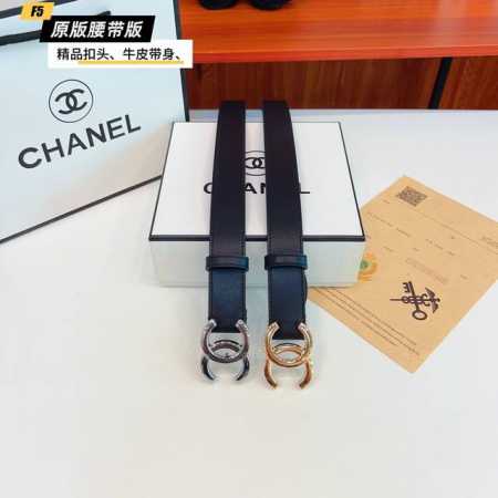原版品质打孔 品牌：香奈C家 女款 颜色：黑 扣头：金 银 扣头：原版精品纯铜五金扣头 带身：原版牛皮 尺寸：宽约：3.0Cm 长约：95Cm-110Cm 类别 - 点击图像关闭