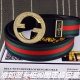 品名：古奇.Gucci镶钻 型号：认准如图专柜包装，赠送打孔器 材料：百分百头层牛皮，保证真皮。24K纯钢扣，镶钻红绿布系列专柜同等质量， 送人自用首选 包装：