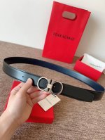 特 Ferragamo.菲拉格慕 全套新款包装 宽度3.5Cm 高级定制款男士皮带 双面进口牛皮 可双面使用 自行选择搭配 真材实料 很有质感 时尚经典不失风范