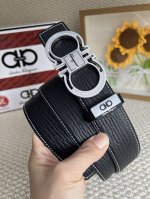 品名：菲拉格幕 原单钻扣 DDD 材质：原单牛皮腰带 百分百头层牛皮腰带保证真皮，24K纯钢扣，专柜原单品质、做工精细，时尚大牌，送人自用首选 DDD 包装：