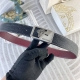 范思哲 特种皮腰带系列 ，原厂五金精品不锈钢扣，手感柔软舒适 宽3.8Cm。