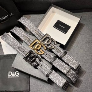 Dg 宽3.5Cm 杜嘉班纳 新款 涂层织物腰带，整体点缀别具一格的提花工艺 Dolce&Gabbana 徽标