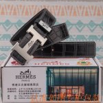 品名：爱马仕 皮带原单 腰带 材料：百分百头层牛皮腰带，保证真皮皮带，专柜原单品质、做工精细，送人自用首选 包装： 请认准如图专柜包装，赠送打孔器，银联发票，宽