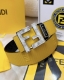 皮带：Fendi.芬迪..顶级原单复刻. 腰带：百分百头层牛皮，保证真皮。双层ff陶瓷工艺镶嵌设计24K纯钢扣，永不掉色涂鸦彩绘图案艺术正反双面使用商场专柜同等