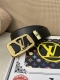 品名：Lv..路易..威登原单 材质：原单牛皮腰带 百分百头层牛皮腰带保证真皮，24K纯钢扣，专柜原单品质、做工精细，时尚大牌，送人自用首选 包装： 请认准如图