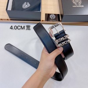 正品开版 Ch克罗心皮带 镀银S925 克罗心经典款藤蔓柱皮带 男女都 日常百搭 非常酷 女款宽度3.0Cm， 男款宽度4.0Cm， 300