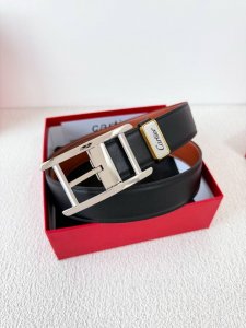 品名：卡地亚 Cartier 原单 腰带 皮带 型号：针扣，原版经典针式扣头，实物拍摄，双面头层牛皮 材料：百分百头层牛皮，保证真皮。双面可用专柜同等质量，原版