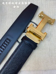 Hermes男士自动腰带- 宽度35Mm 316精品钢扣 精工打造 手感柔软 可以裁剪