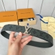 寬度：40Mm Lv Pyrmide Truck L Oeii雙面腰帶 驢家 海外原單代特供 面為進口小牛皮壓飾有標誌性品牌圖案效果工藝 原廠配色柔軟小牛皮底