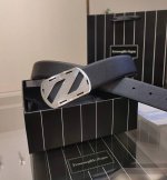 杰尼亚男士腰带- 宽度40Mm 专柜款精品扣 真空电镀 精工打造 进口牛皮 独特设计工艺 手感柔软 腰带风格极简 低调奢华，永续时尚