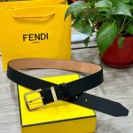 图片包装+10 Fendi 芬迪 宽35Mm 原单进口双面头层牛皮 搭配原版精品针扣 时尚潮流 休闲百搭款 完美的手感.油边 精细的做工 货真价实 品质保证